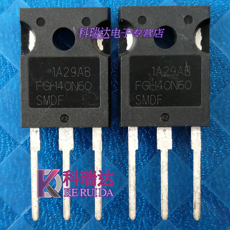 

Рассеянные новые FGH40N60SMDF 40A 600 в TO-247 Высокая мощность бтиз одна трубка 10 шт.-1 лот