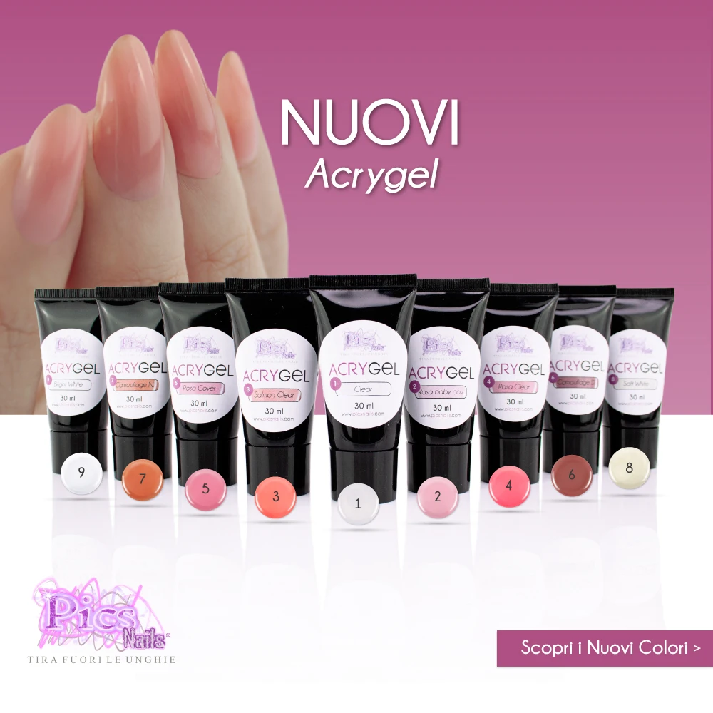 Набор для восстановления ногтей Acrigel-Nails Top с новым методом Профессиональный