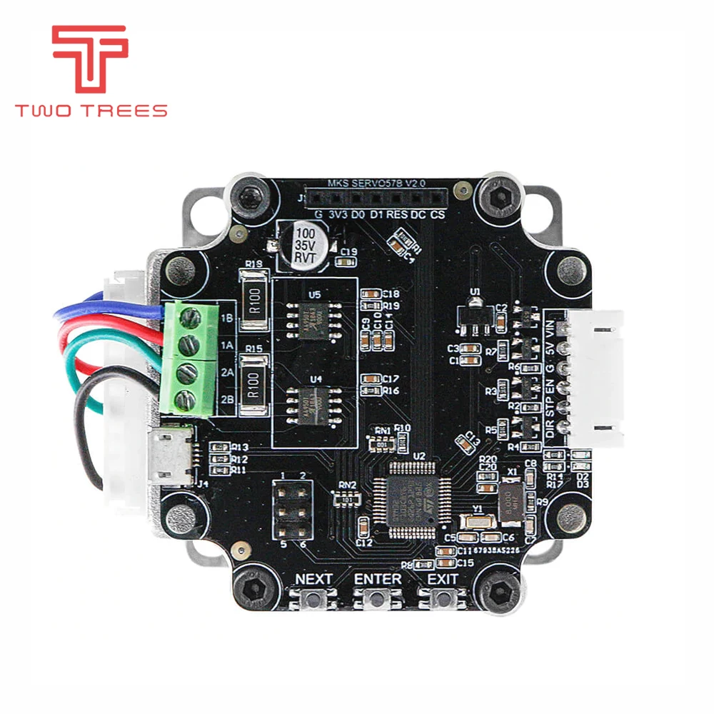STM32 57 closed-loop stepper motor set 3D printer parts MKS SERVO57B servo with OLED direct use | Компьютеры и офис