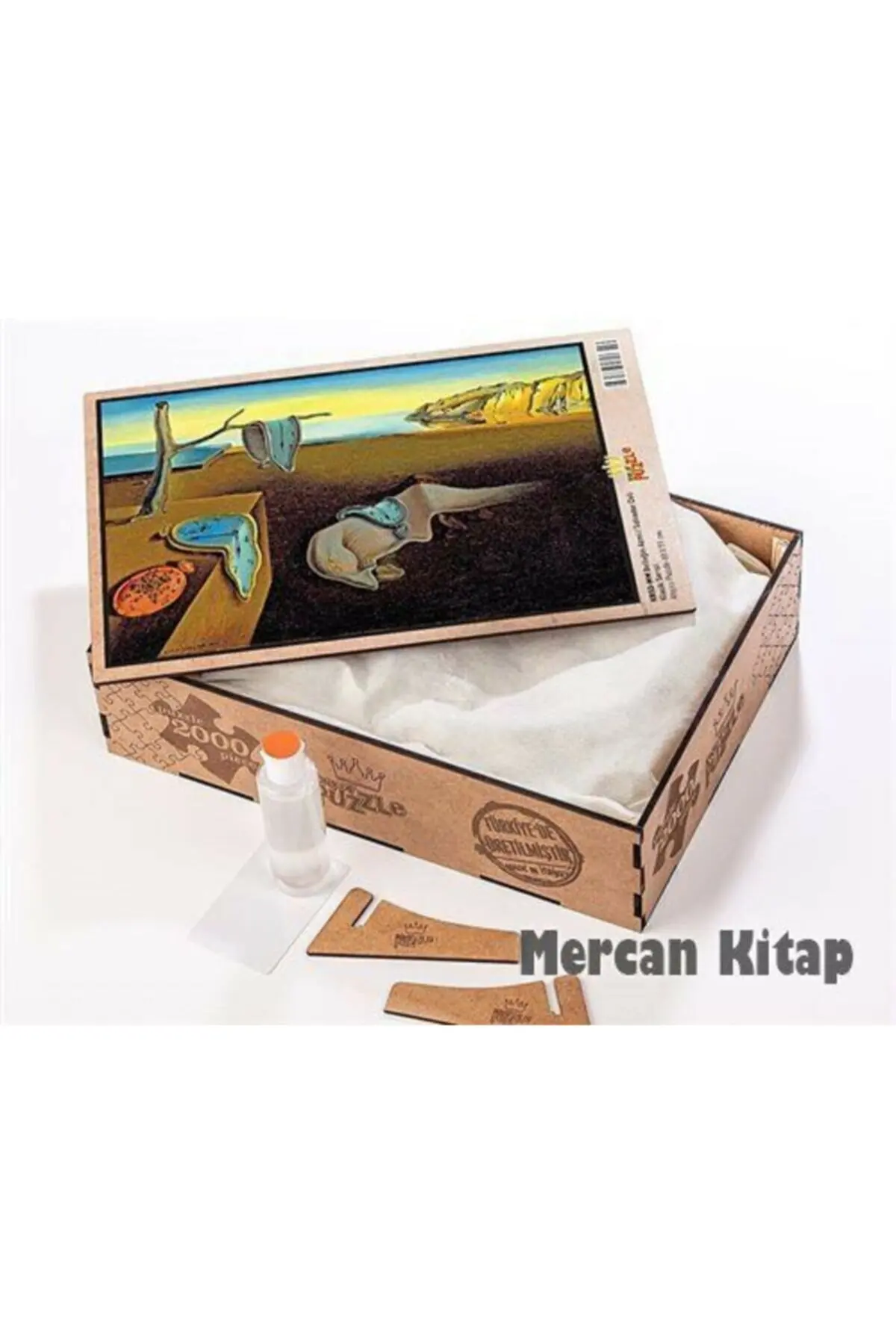 

King Of Puzzle İnci Küpeli Kız Johannes Vermeer Ahşap Puzzle 2000 Parça