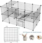 Складной манеж для домашних животных, железный забор, домик для щенков, Приучение К упражнениям, для щенков, котят, ворота для собак, товары для кроликов