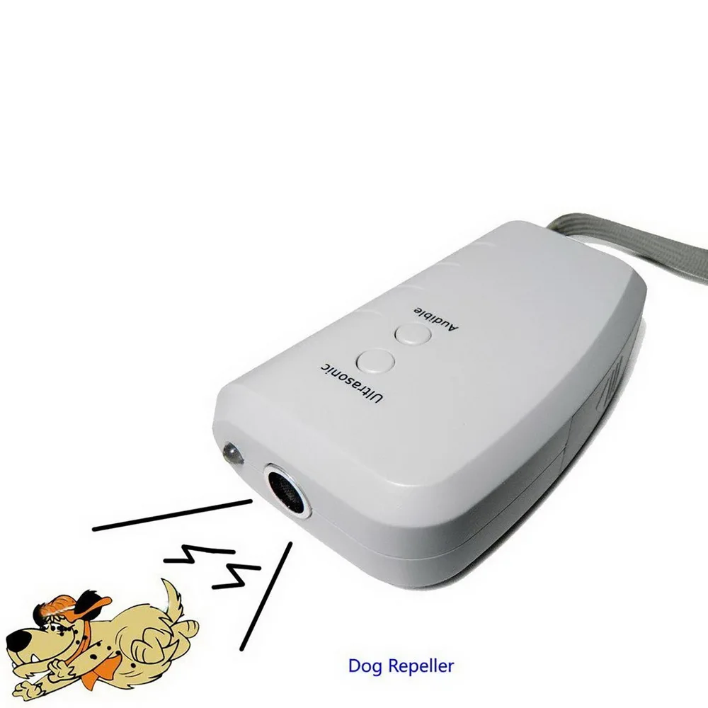Anti Dog Bark Eliminator Ultrasonic Trainer Portable repeller Personal Siren Flashlight NF | Дом и сад