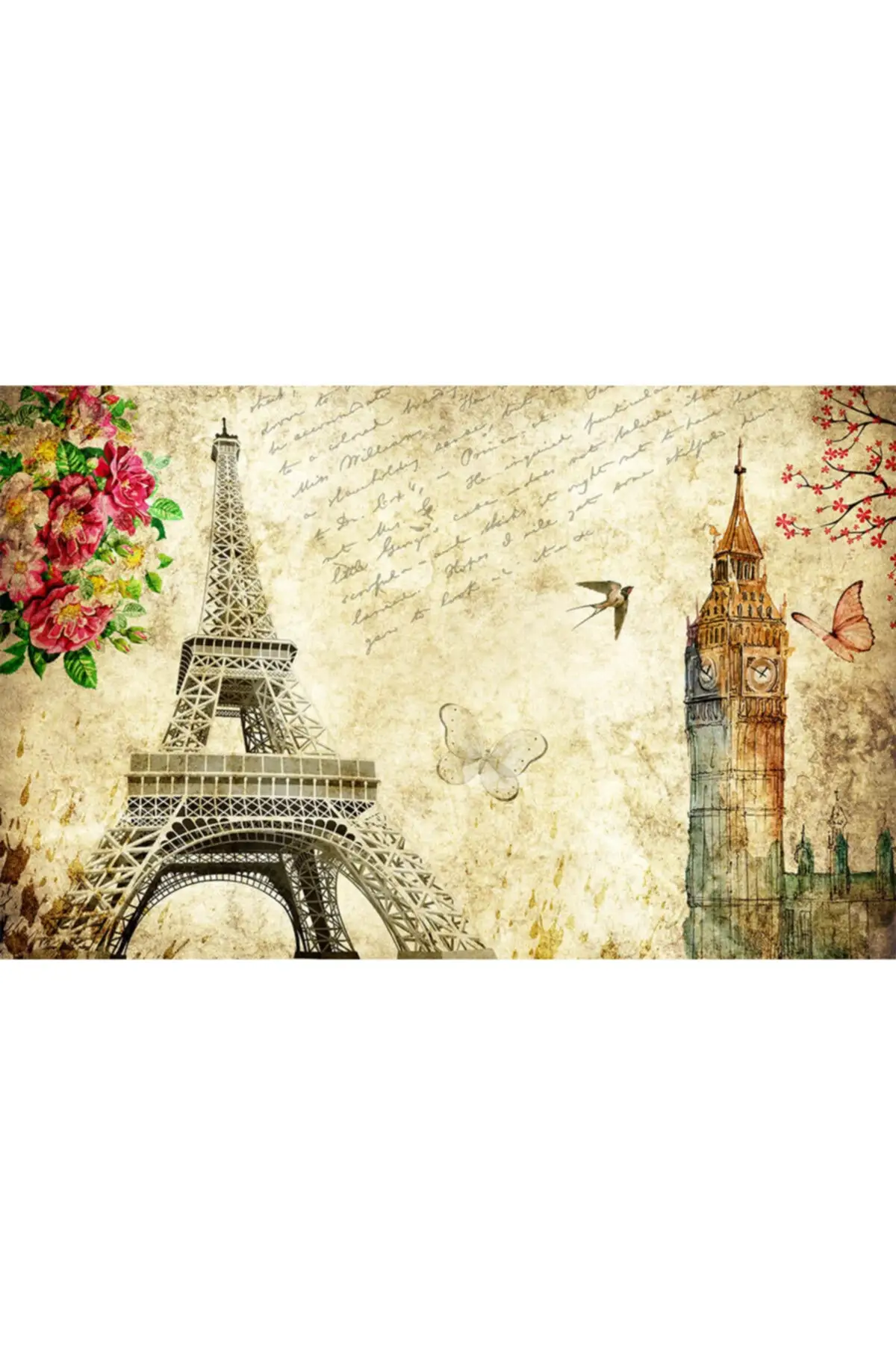 

300 x 200 EBAT Duvar Katlar Vintage Duvar Kad