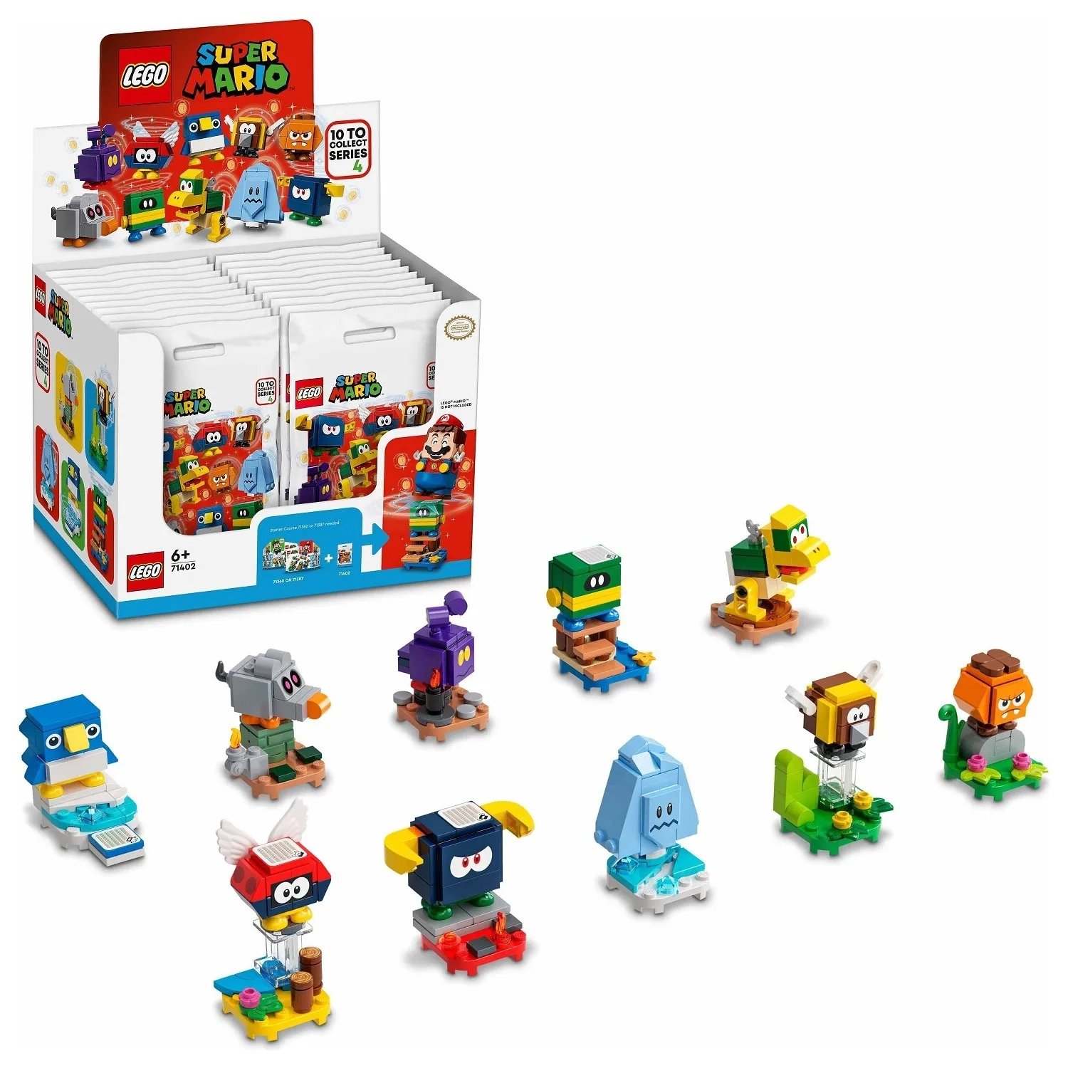 

Набор фигурок LEGO 71402 серии Super Mario, 4 шт.