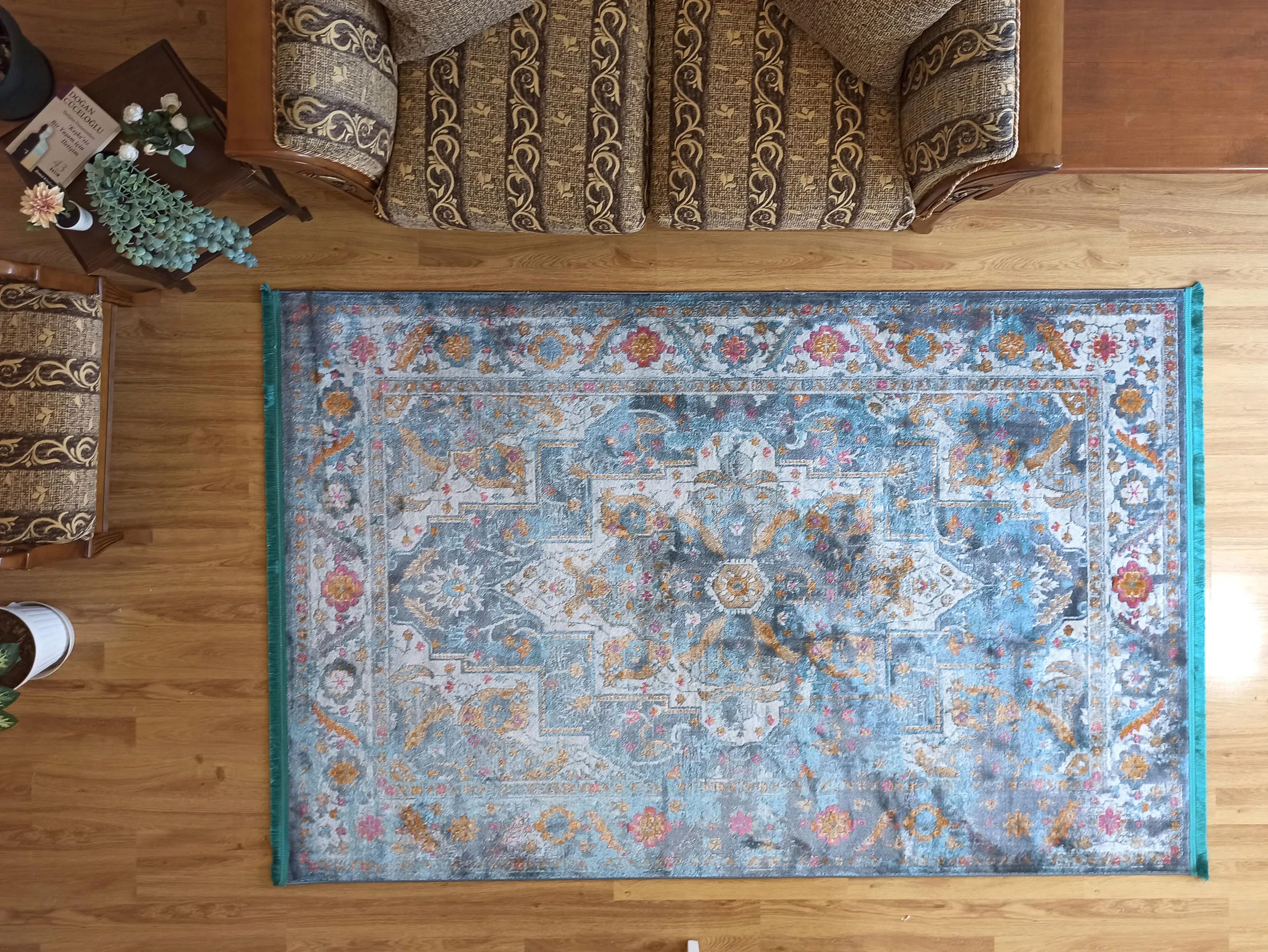 Персидский Травяной коврик геометрические медальонные коврики традиционный