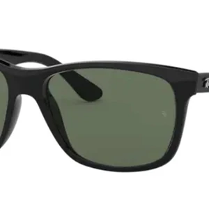 Rayban 4181 601 57 Wayfarer Model Sunglasses Black Frame G-15 Green  Lenses High Quality Vision Man  in India