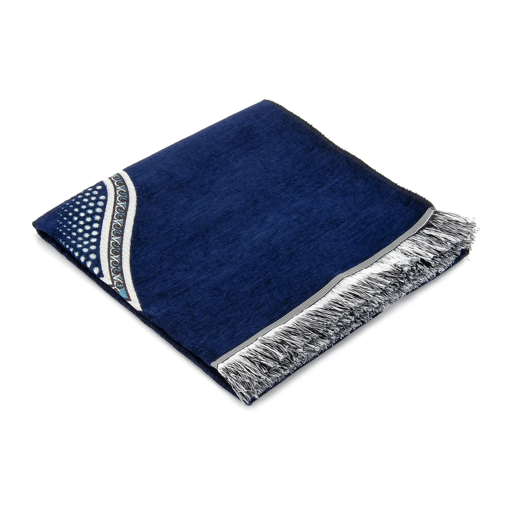 IQRAH Luxury Chenille Mihraplı Simple Prayer Rug Burgundy