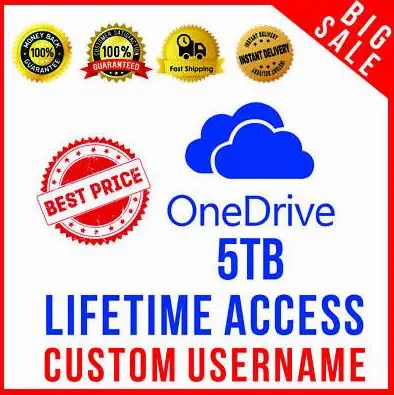 

0nedrive Lifetime Access New Account With Custom Username Fast Delivery Worldwide Shipping