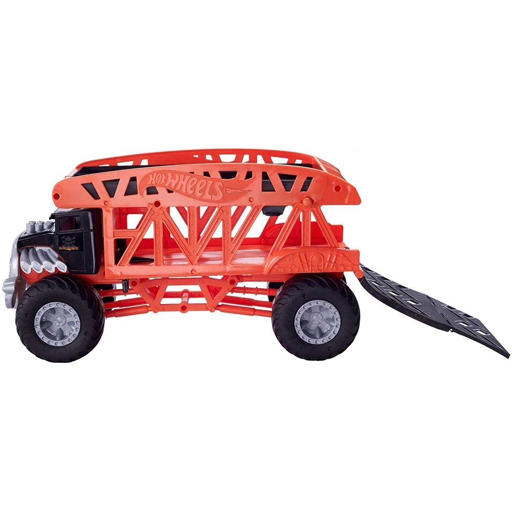 Hot Wheels Monster Trucks Mover GKD37/FYK13 Toy For Children Kids Toys Boy For Cars Metal Case Big Toy Original Gift For Kids images - 6