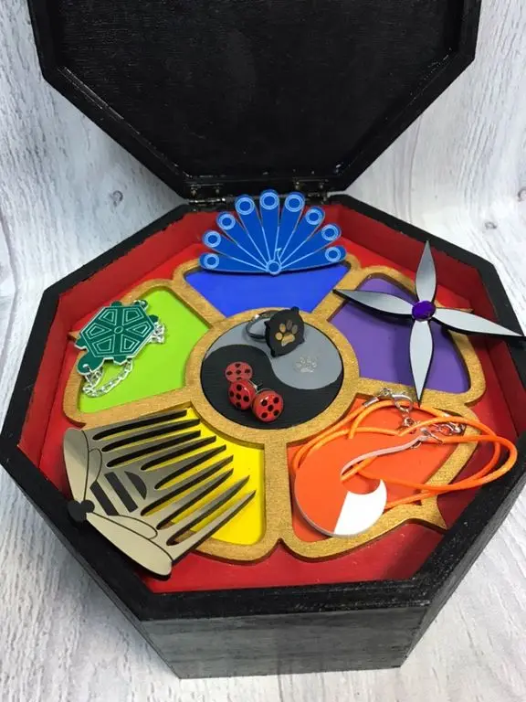 Шкатулка для Камней Чудес Леди Баг и Супер Кот №2 (наполненная талисманами) |