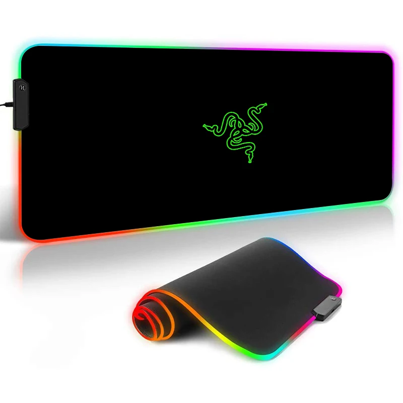 

Большой RGB коврик для мыши 1200 мм, светодиодный Аниме Коврик для мыши, расширенный игровой коврик, пользовательский xxlкомпьютер коврик с клав...