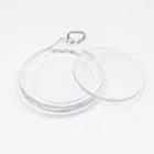 10 штук Пластиковая заготовка для брелока