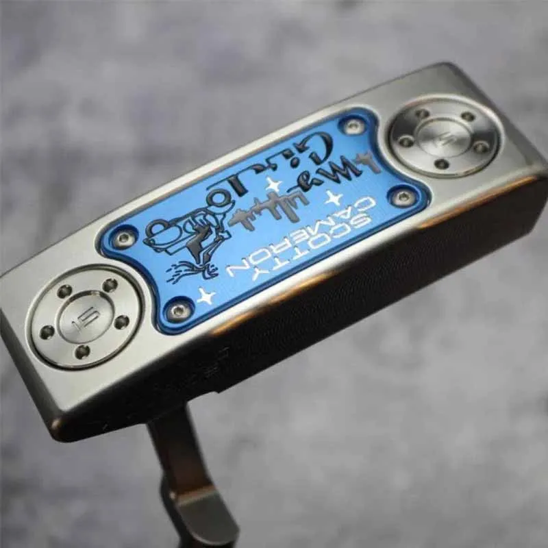 

Men new golf club golf putter with cap cover