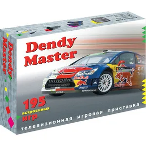 Игровая приставка Dendy Master 195 игр + джойстики. 8bit | Электроника