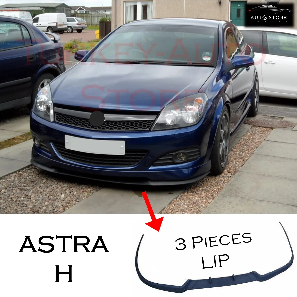 Бампер для Astra H Opel 2004-2009 OPC GTC Аксессуары автомобилей автомобильный продукт
