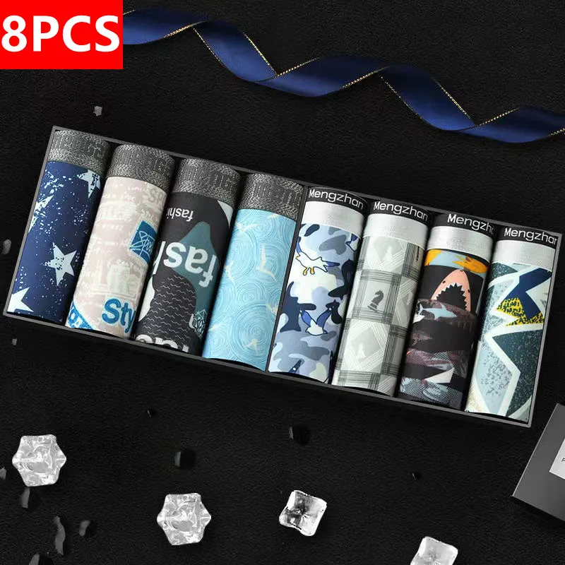 

Winter New Sexy Comfortable Warm Simple And Fashionable Mens Boxer Briefs Set