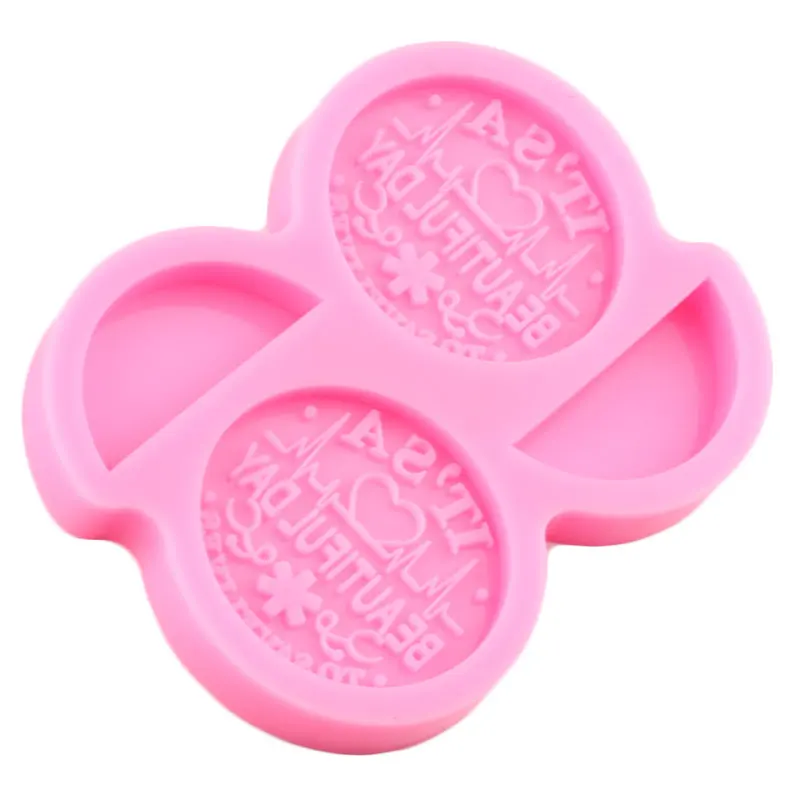 Силиконовые формы для надписей сделай сам прекрасный день спасения жизни Топпер