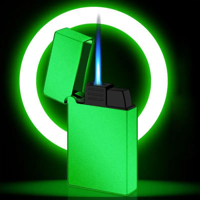 2021 Новая металлическая зажигалка для сигарет на заказ мини фонарь уличная