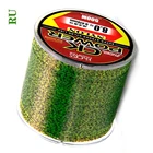 500 м невидимая обесцвечивающая суперпрочная рыболовная леска для ловли карпа, однонитевая леска с фторуглеродным покрытием, рыболовная леска