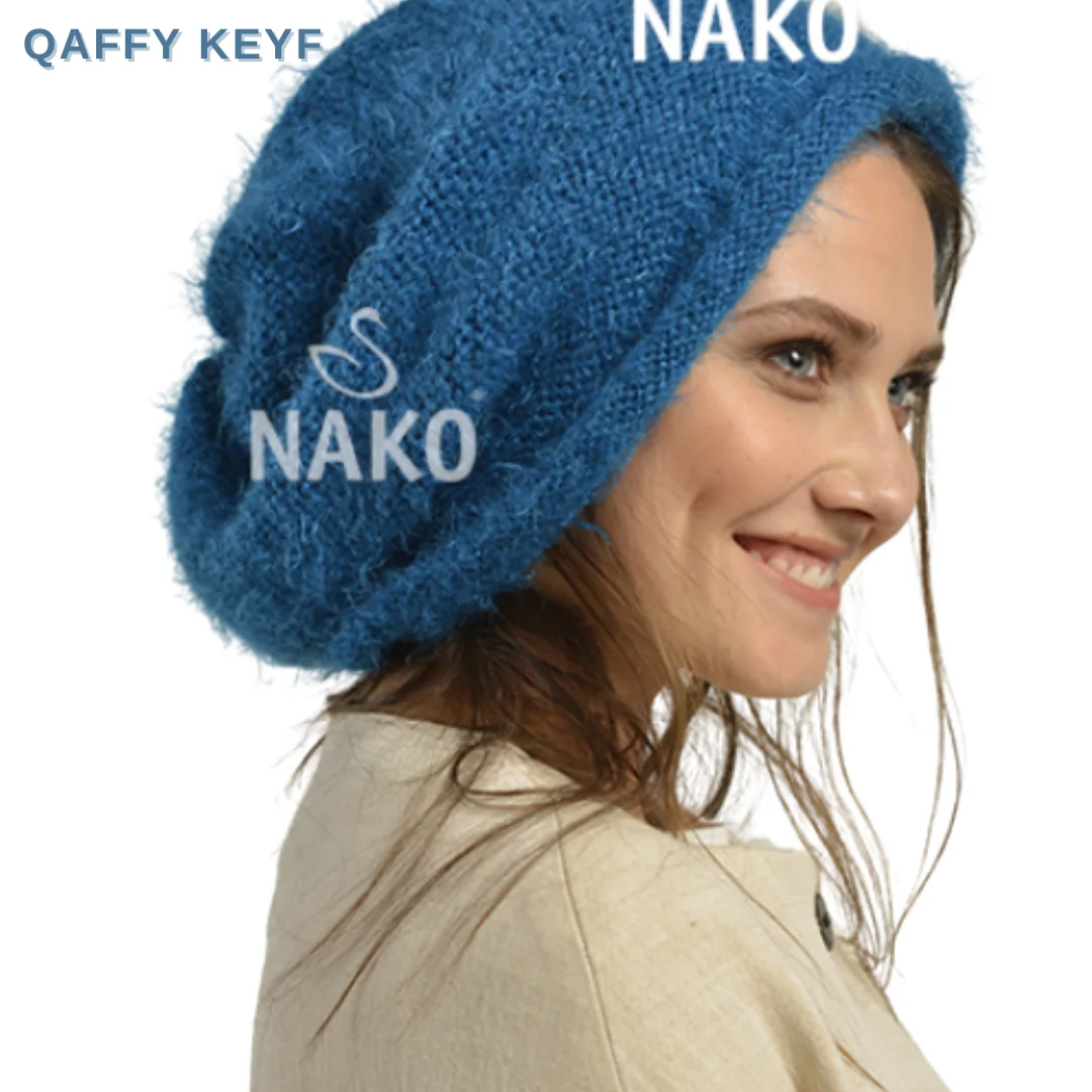 Мягкая шерстяная пряжа Nako Paris детский трикотаж шарф одеяло шаль шапка свитер