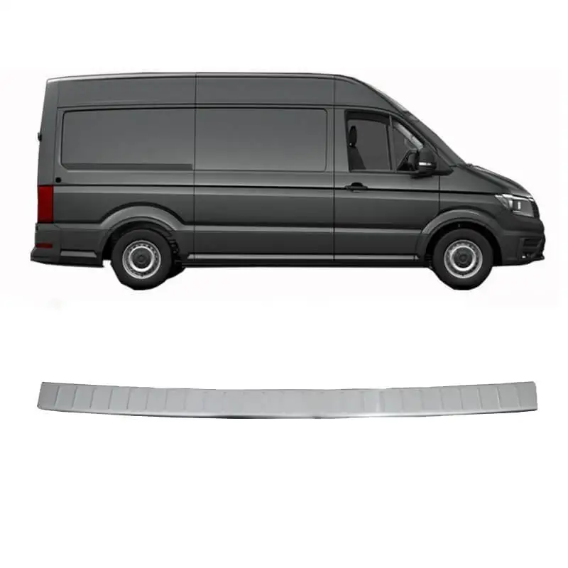 

Чехол на порог заднего бампера S. Стальная защита для заднего бампера, защита для заднего бампера для Volkswagen Crafter 2013-2017