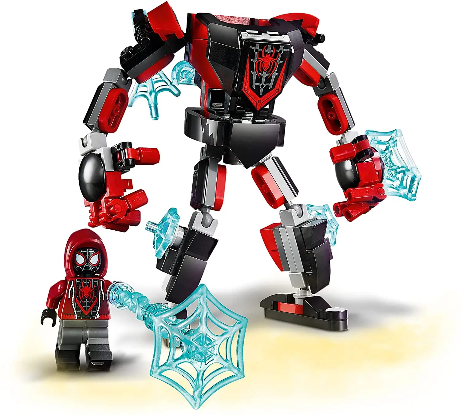 LEGO Marvel Человек-паук Майлс Моралес робот Броня 76171 для детей коллекционная игрушка