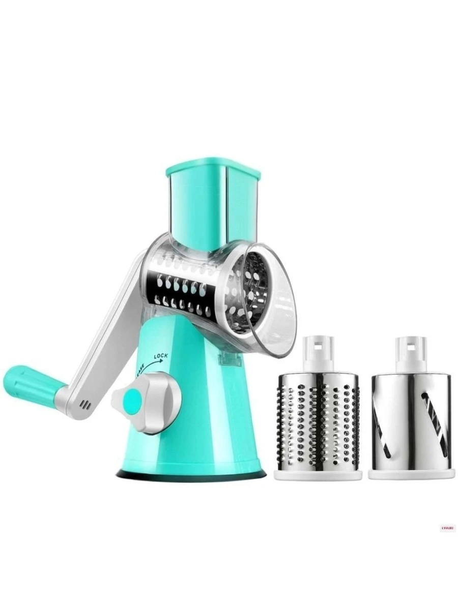 Фрукто-овощерезка URM для овощей и фруктов Tabletop Drum Grater измельчитель мультислайсер