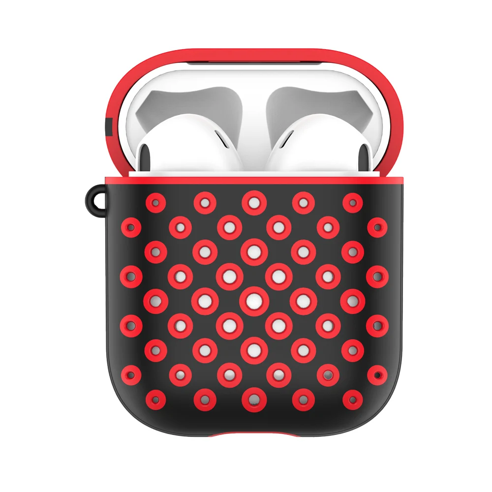 

VITOG Anti-fall Earphone Case for Apple AirPods 2 Silicone Cover Wireless Bluetooth Headphone Air Pods Cases Support Wholesale