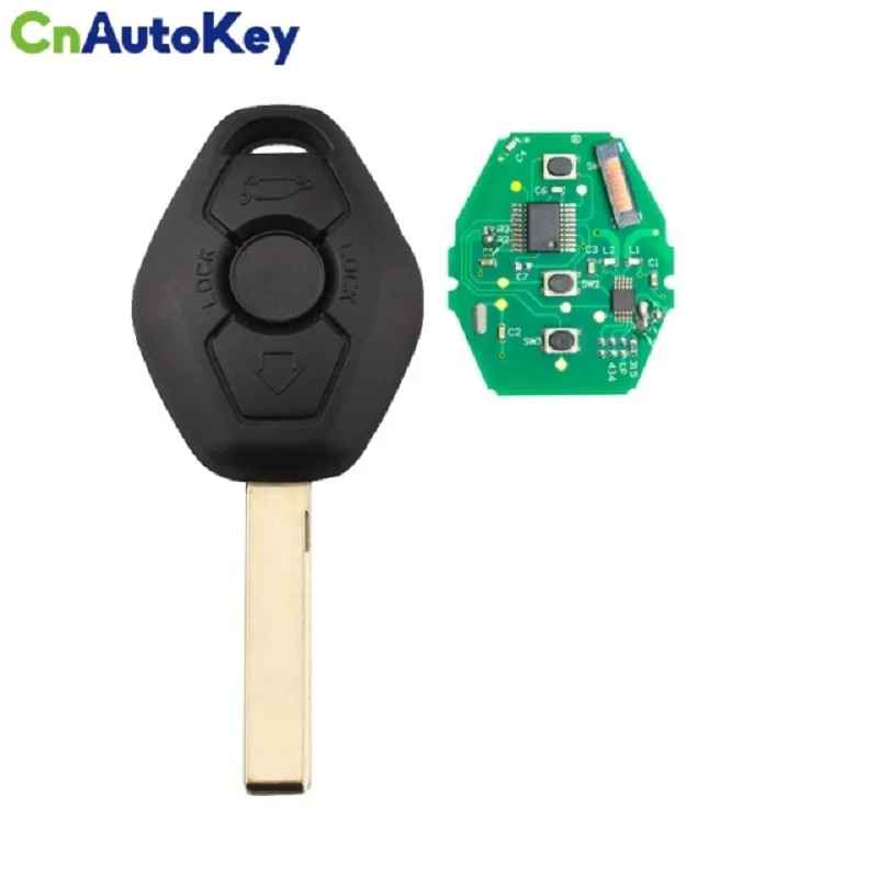 

CN006012 Aftermakret For BMW Remote Key 3 button 868MHZ HU92 CAS2 ID46 PCF7942 Chip