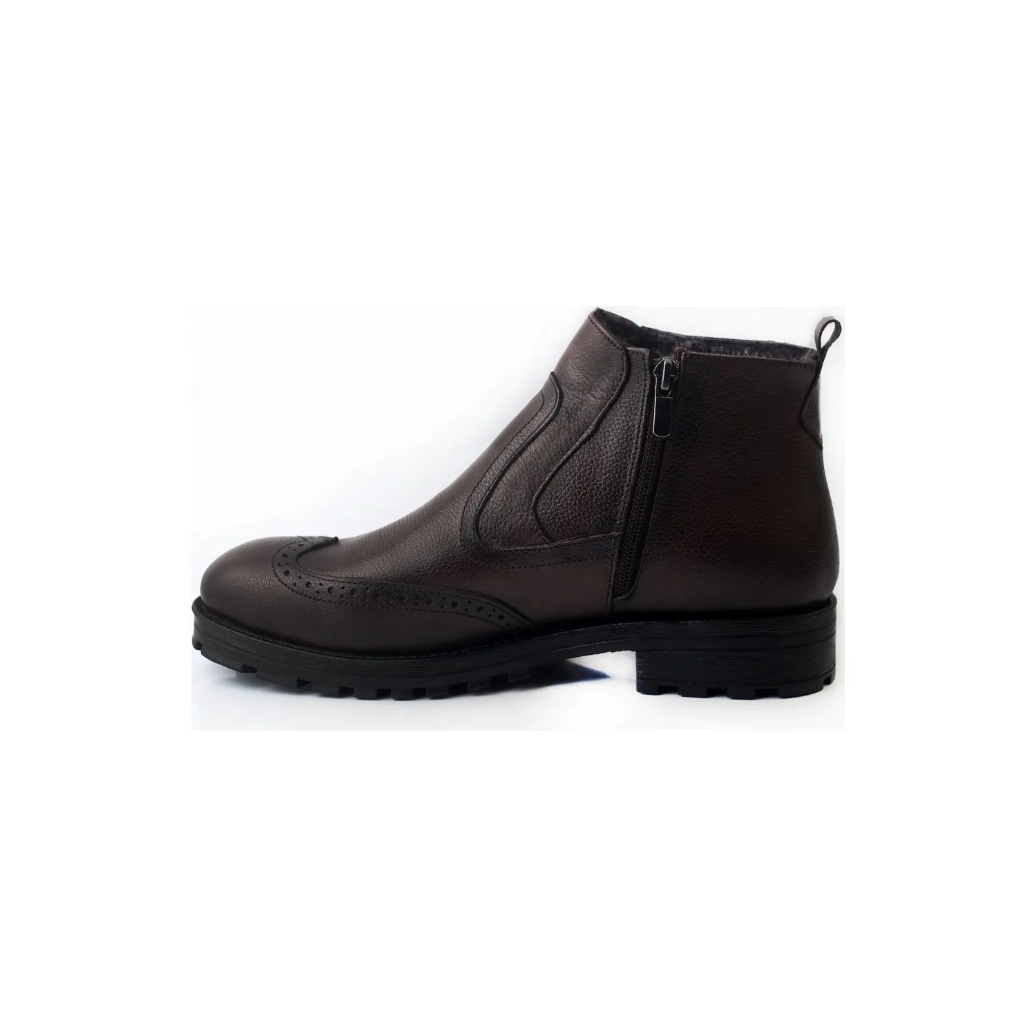 

Pabucmarketi Comfort Coffee iringil Men Leather Boots
