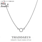 Ожерелье круглое с подвеской, модное Филигранное ювелирное изделие из серебра 2019 пробы в европейском стиле, подарок для женщин и мужчин, зима 925