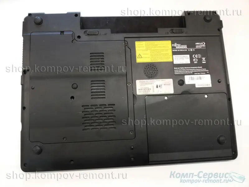 Нижняя часть корпуса от Fujitsu Siemens Amilo Xa2528