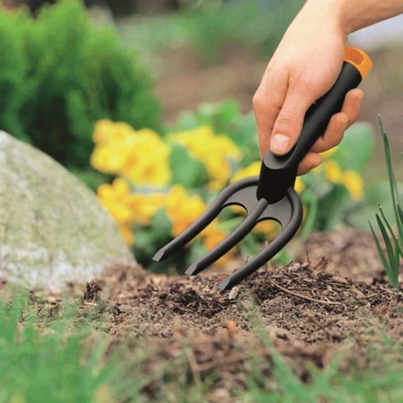 Вилка для прополки Fiskars Solid (1000696)|Садовый культиватор| |