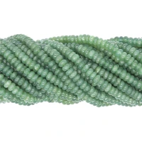 natural aventurine semiprecious stone bead strands abacus shape size 3x6mm for jewelry making necklace bracelet
