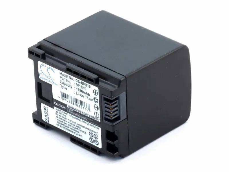 аккумулятор для CANON LEGRIA HF G10 G25 M306 M31 M32 M36 M406 M41 M46 S10 S100 BP-809 BP-819 | Электроника