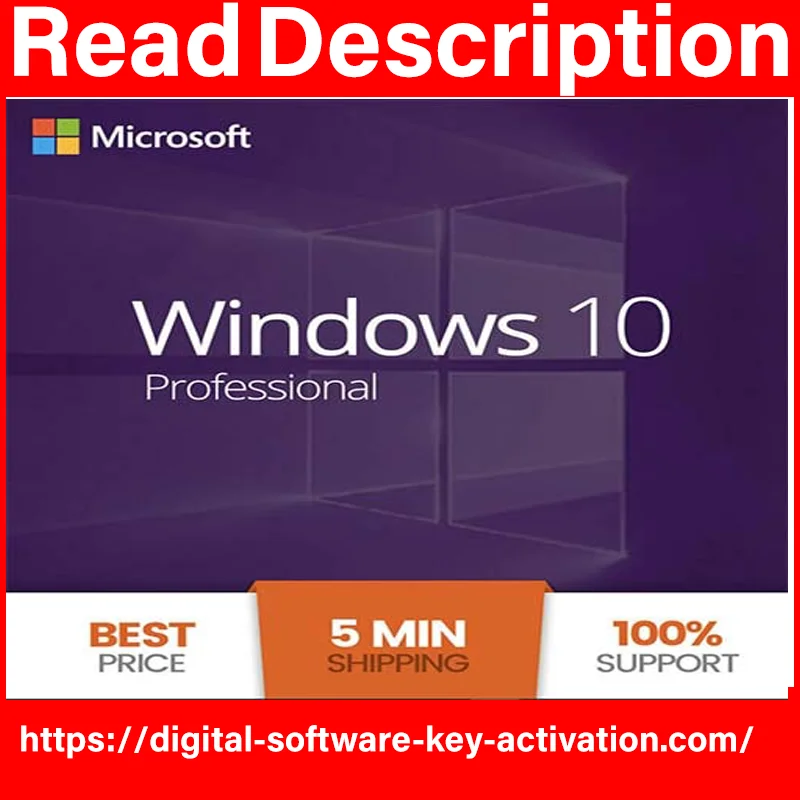 

WIN 10 PRO✨✅ Window$10✅ Pro Key 32 64 Bit Code Activation Lifetime ✅