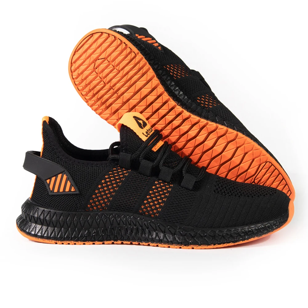 Мужская и женская обувь кроссовки унисекс повседневные тканевые черные