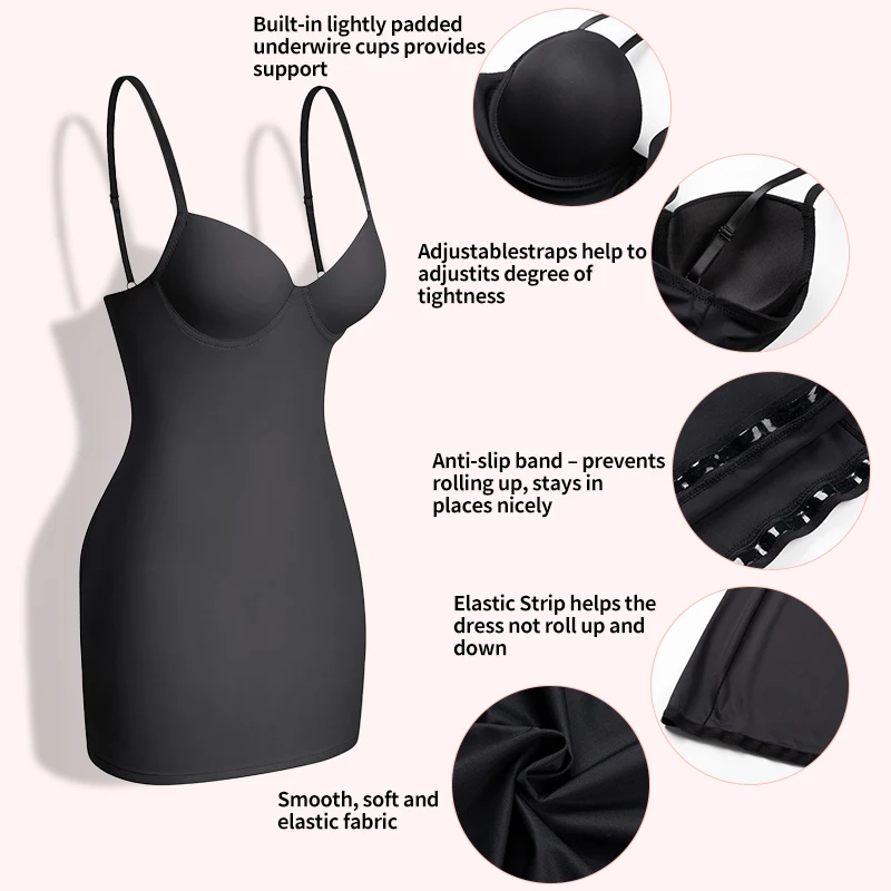 Body Shapewear Slip Women Full Body Shaper Slimming Bodysuit Corset Waist Trainer Shaping Underwear Postpartum Recovery Sheath