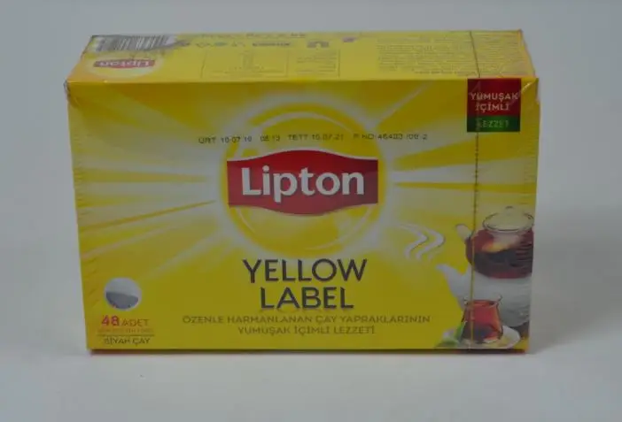 Lipton пакет для чайника чай желтая этикетка 48 штук | Дом и сад
