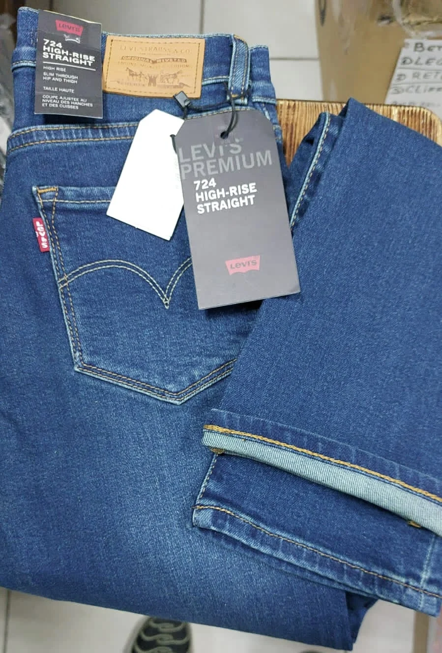 Женские джинсы Women jeans LEVIS 724 