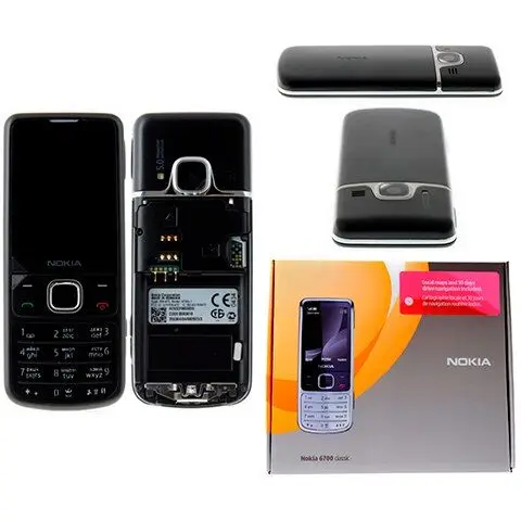 Телефон Nokia 6700 Classic оригинал русская клавиатура разблокированный 1-sim |