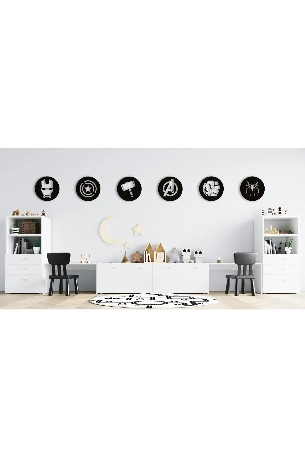 

6 Pieces 3D Game Themed Wooden Wall Decoration for Gamers Decor Style Home Office Art decoration Home Gifts Vintage