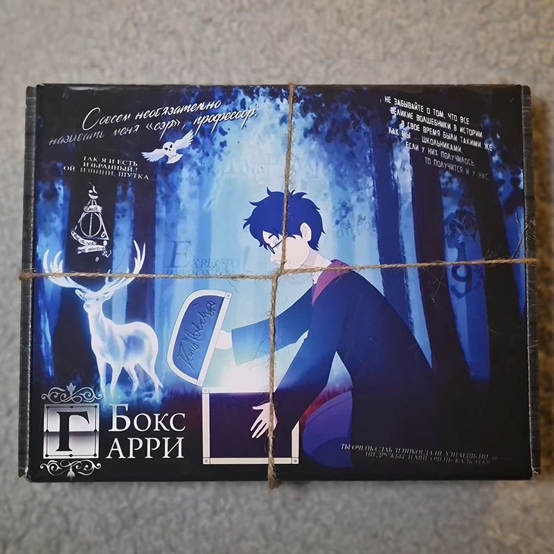 Подарочный бокс Гарри Поттера, готовый подарок своими руками