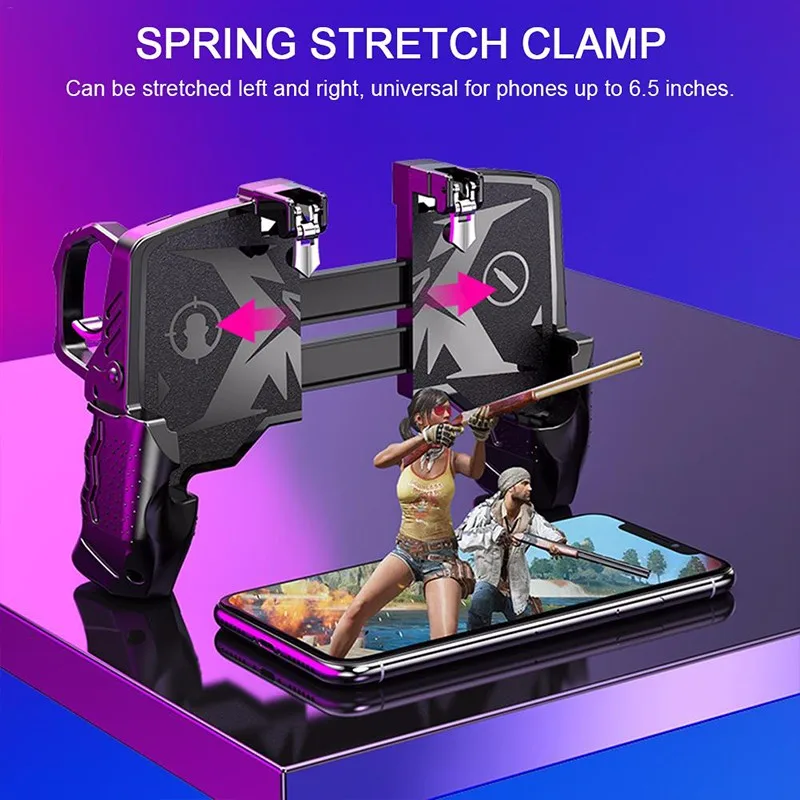 K21 PUBG контроллер геймпад игровой шутер триггер Кнопка огня джойстик для IOS Android