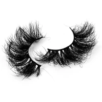 mitraa 3d natru eyelash real mink lash messy wispy false eyelashes 25mm makeup lash for party wear
