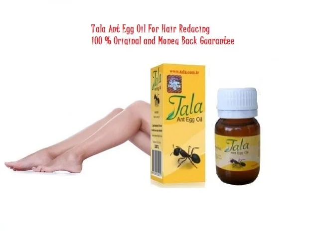 

Tala Ant Egg Oil 20 ml Permanent Hair Reducing Depilatory(Natural and Organic)