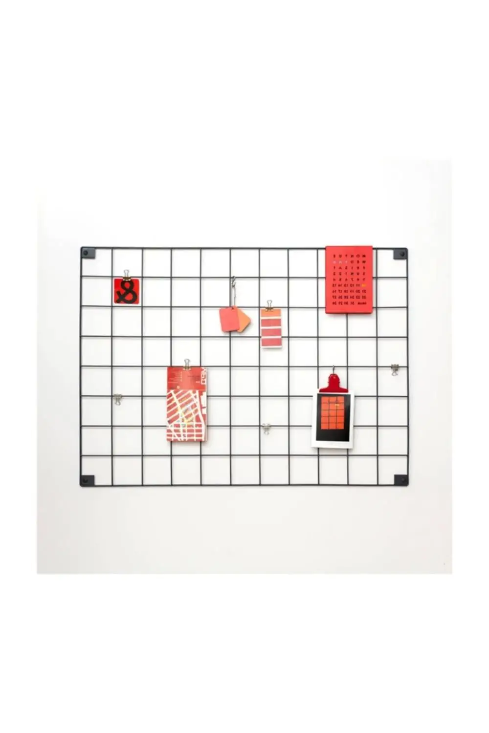 

Metal Grid Photo Holder & Memoboard