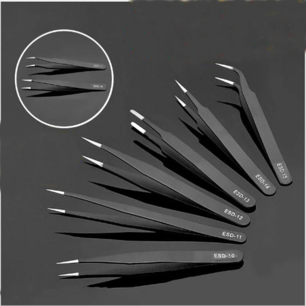 1/2 шт. Профессиональный пинцет для наращивания ресниц|Пинцеты бровей| |