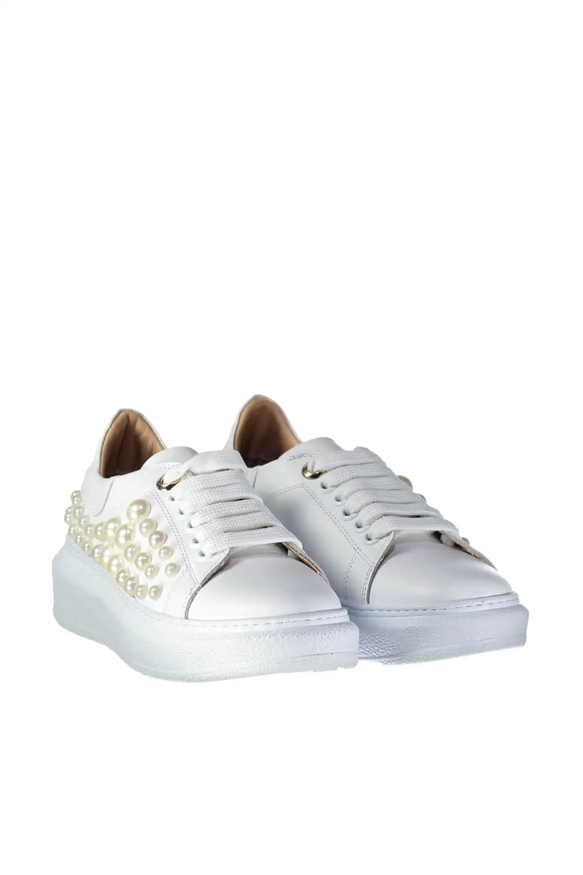 Pearl White Women Sneaker 120130009606 | Обувь