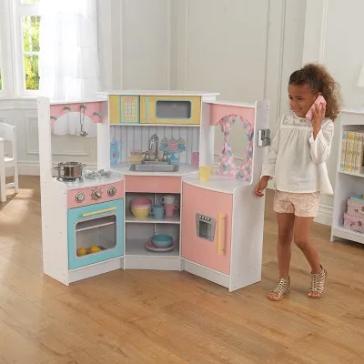 Игровая угловая кухня цвет Делюкс | Игрушки и хобби